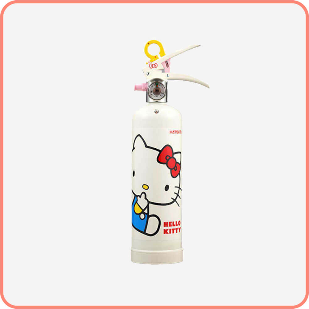 居家滅火隊 凱蒂白亮亮)｜強化液滅火器